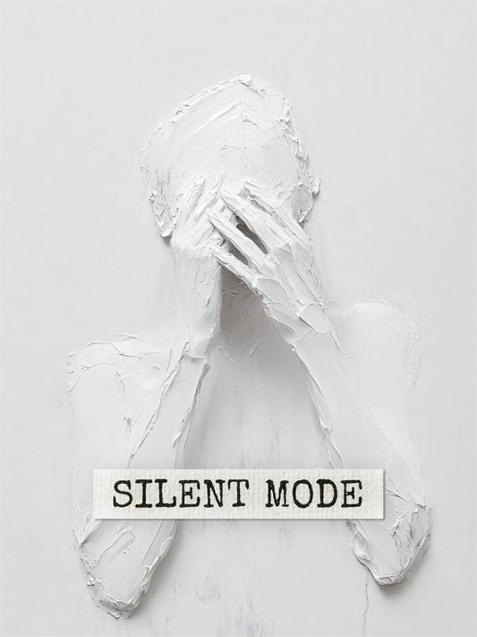 SILENT MODE – Wearable Art on Snow-Washed Cotton